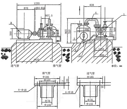 2X旋片泵型號(hào)說明